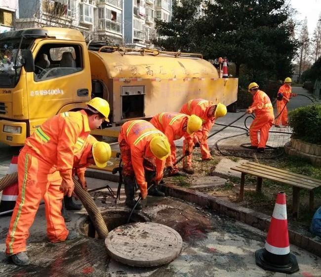 蜀山市政管道清淤