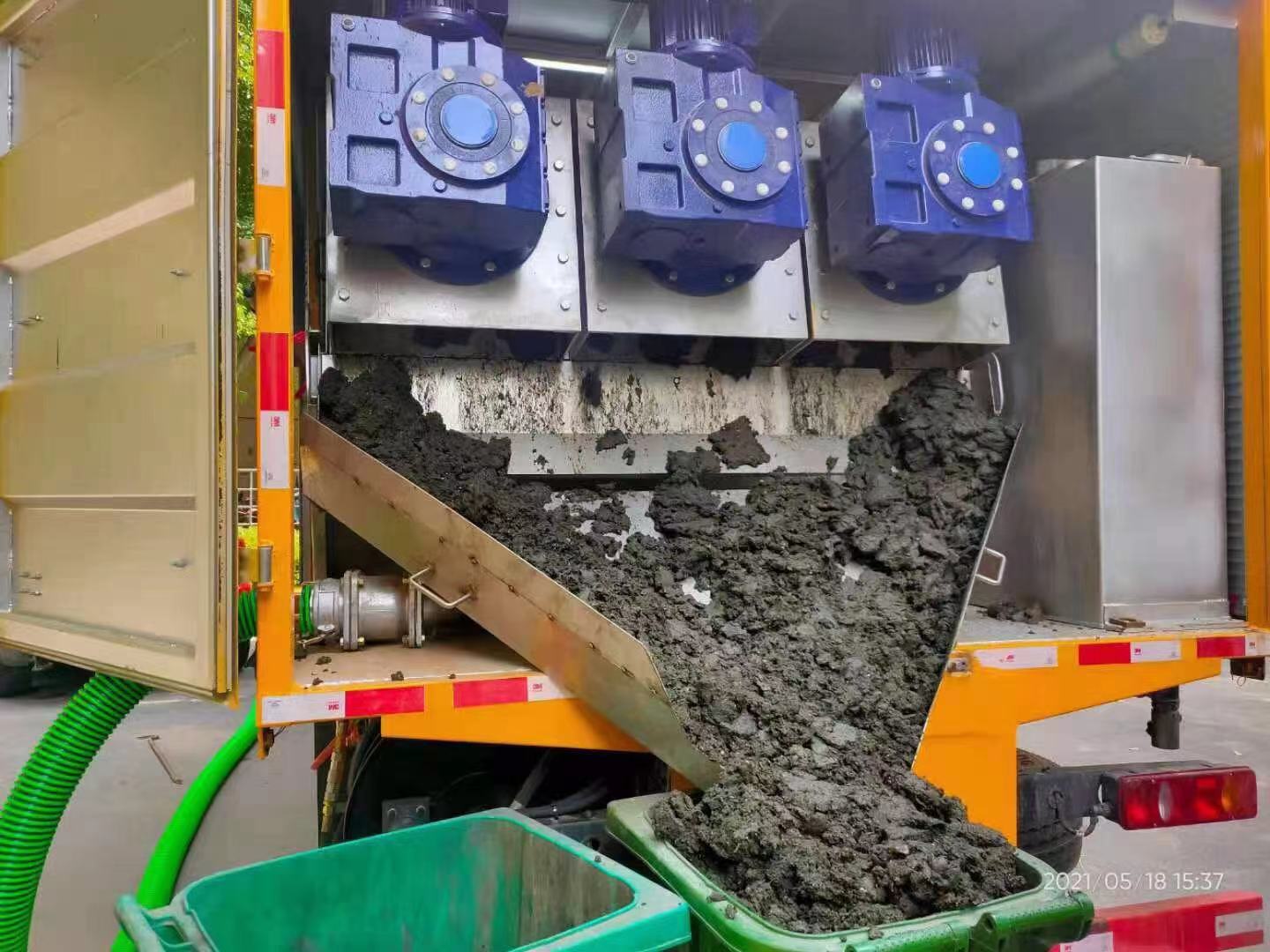 蜀山化粪池清掏城市维护站-泥浆净化干湿分离处理